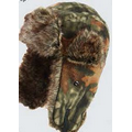 Camo Fleece Aviator Hat